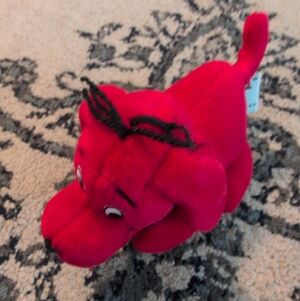 Clifford The Big Red Dog Small Plush Vintage